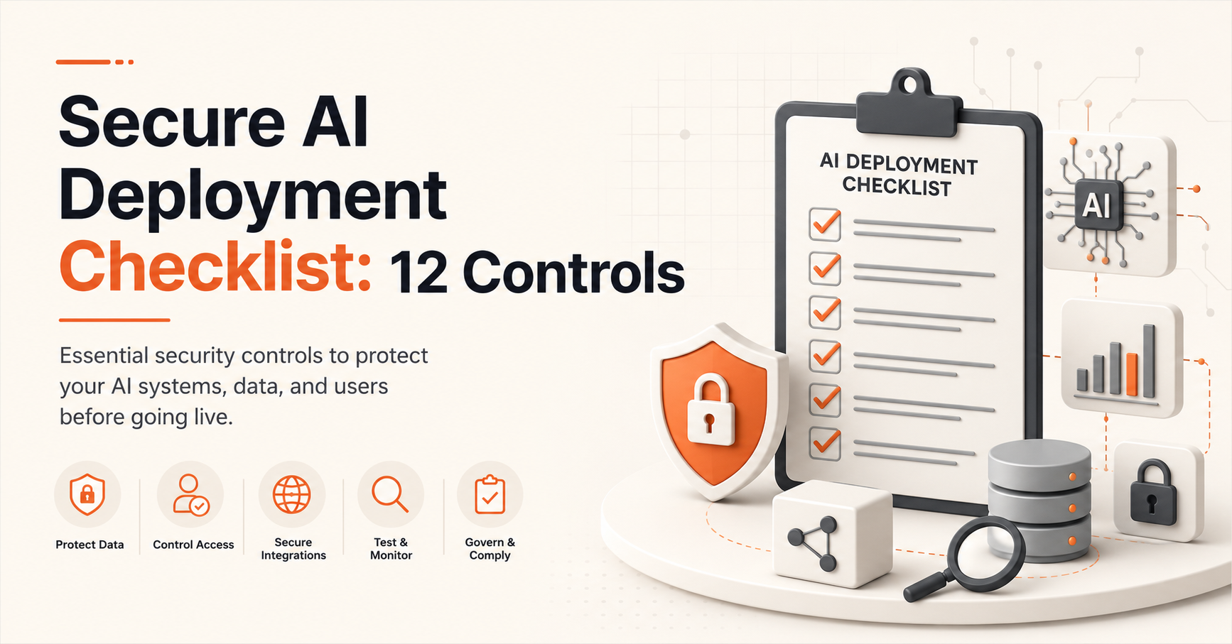 Secure AI Deployment Checklist: 12 Controls