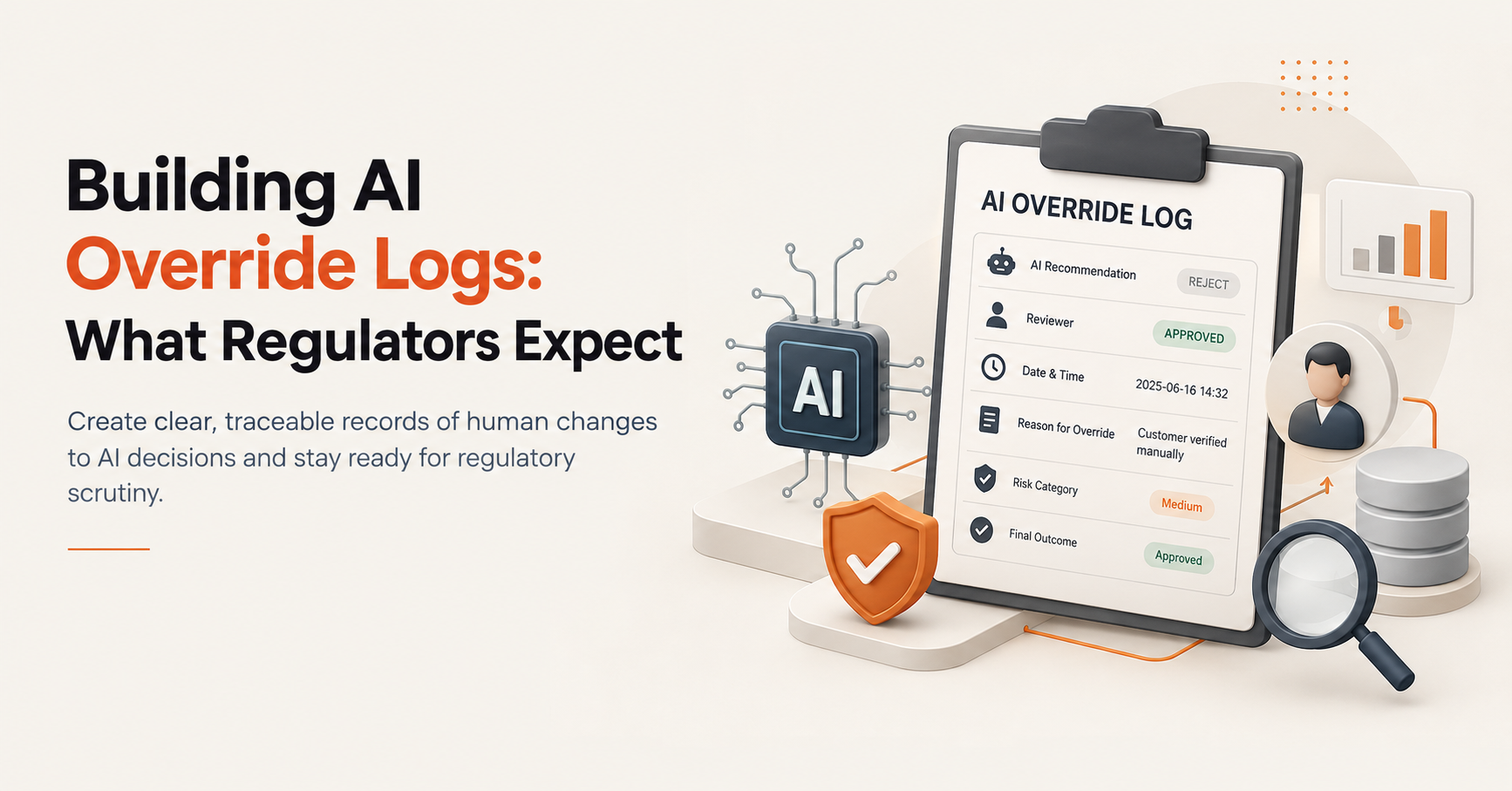 Building AI Override Logs: What Regulators Expect