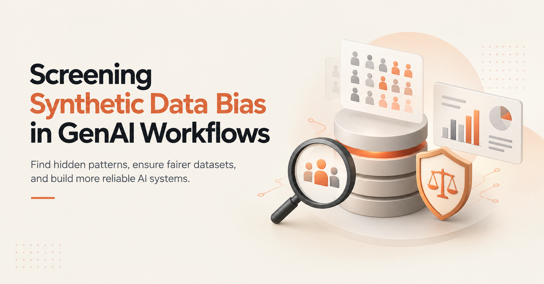 Screening Synthetic Data Bias in GenAI Workflows